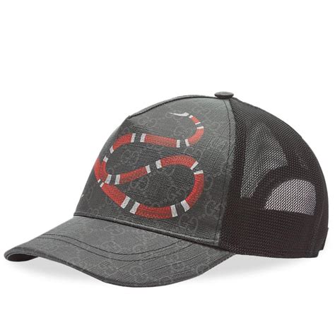 gucci snake hat black|Gucci snake gg jacquard.